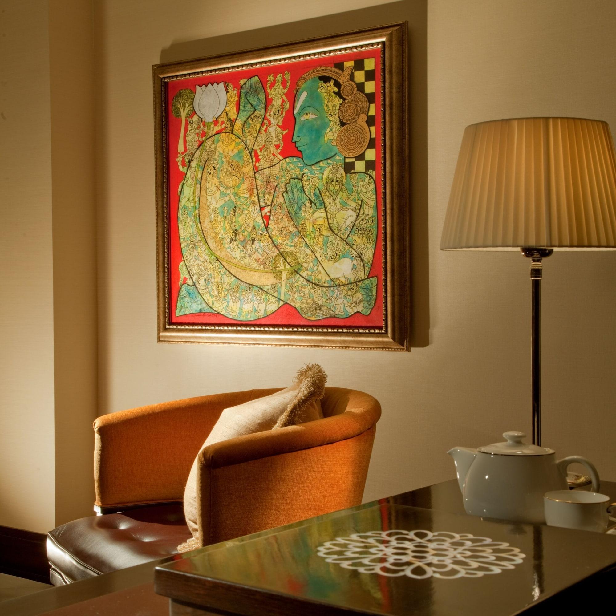 The Leela Palace Τσενάι Εξωτερικό φωτογραφία A painting by the artist