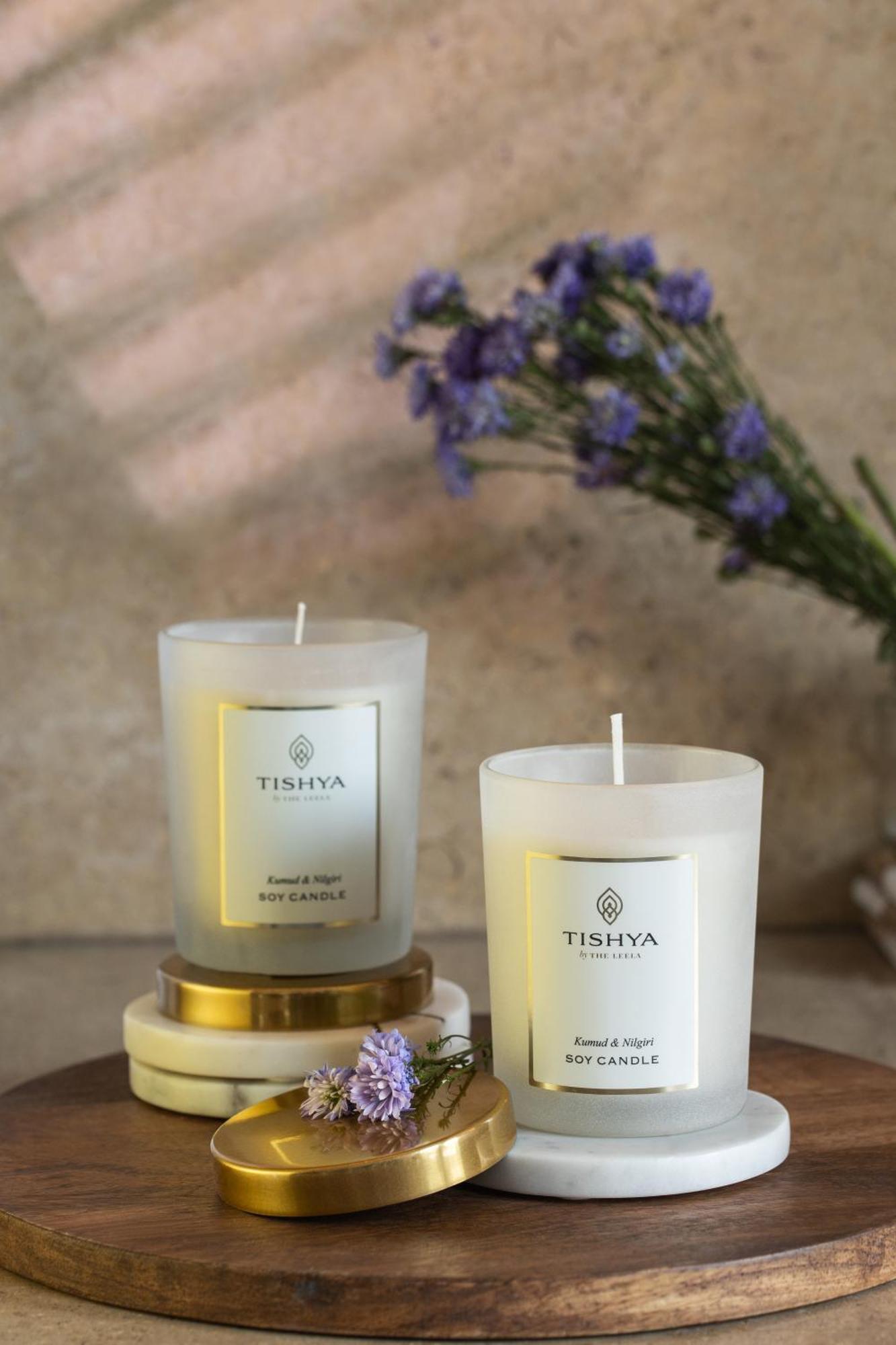 The Leela Palace Τσενάι Εξωτερικό φωτογραφία Soy candle